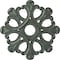 Ekena Millwork Angel Ceiling Medallion (Canopies up to 4 3/8"), 20 7/8"OD x 3 5/8"ID x 1"P, Cloud Burst Crackle CM20ANCBC - alternate 1